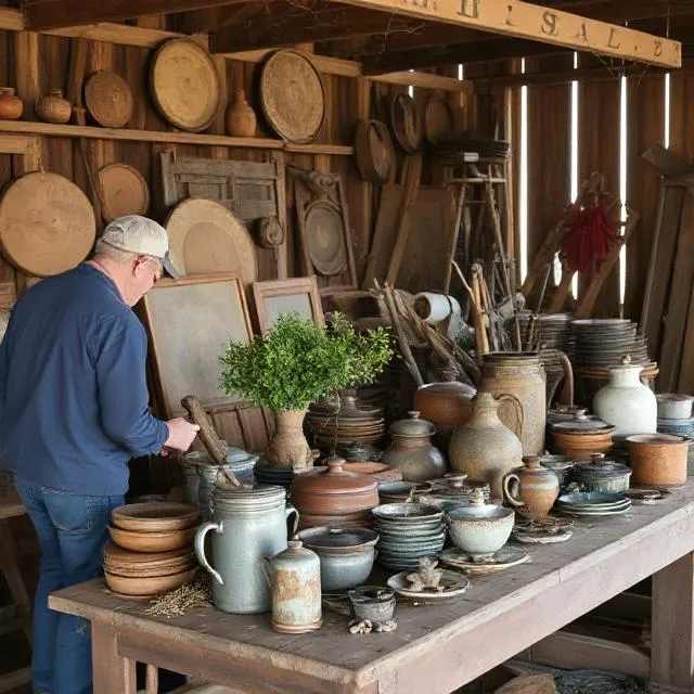 Barn Sale Bonanza: Farm Fresh Finds!